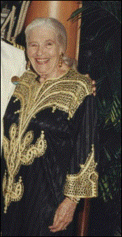 Peggy has fun on a Galveston-Mexican cruise in 2001